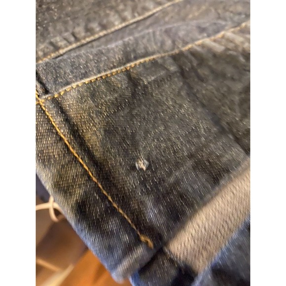 Tristan and Iseut Woman Denim Jacket Long Slv Button Front, size medium - Picture 12 of 12